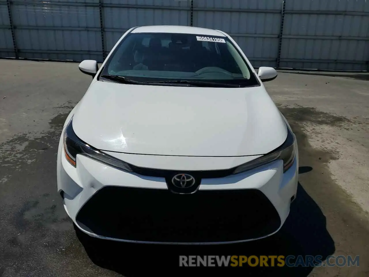 5 Photograph of a damaged car 5YFEPMAE6NP272682 TOYOTA COROLLA 2022