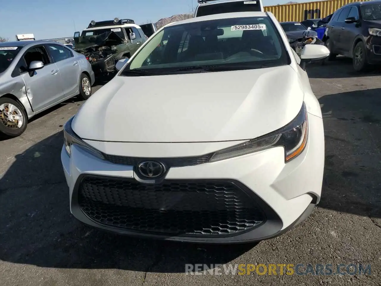 5 Photograph of a damaged car 5YFEPMAE6NP275310 TOYOTA COROLLA 2022