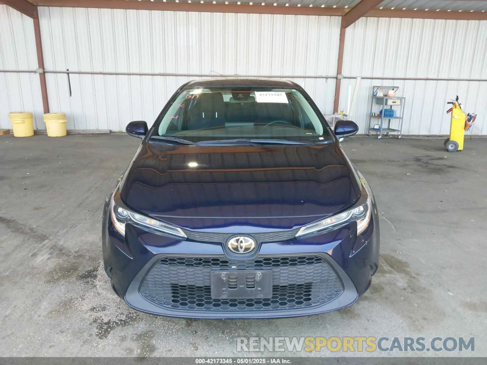 13 Photograph of a damaged car 5YFEPMAE6NP276876 TOYOTA COROLLA 2022