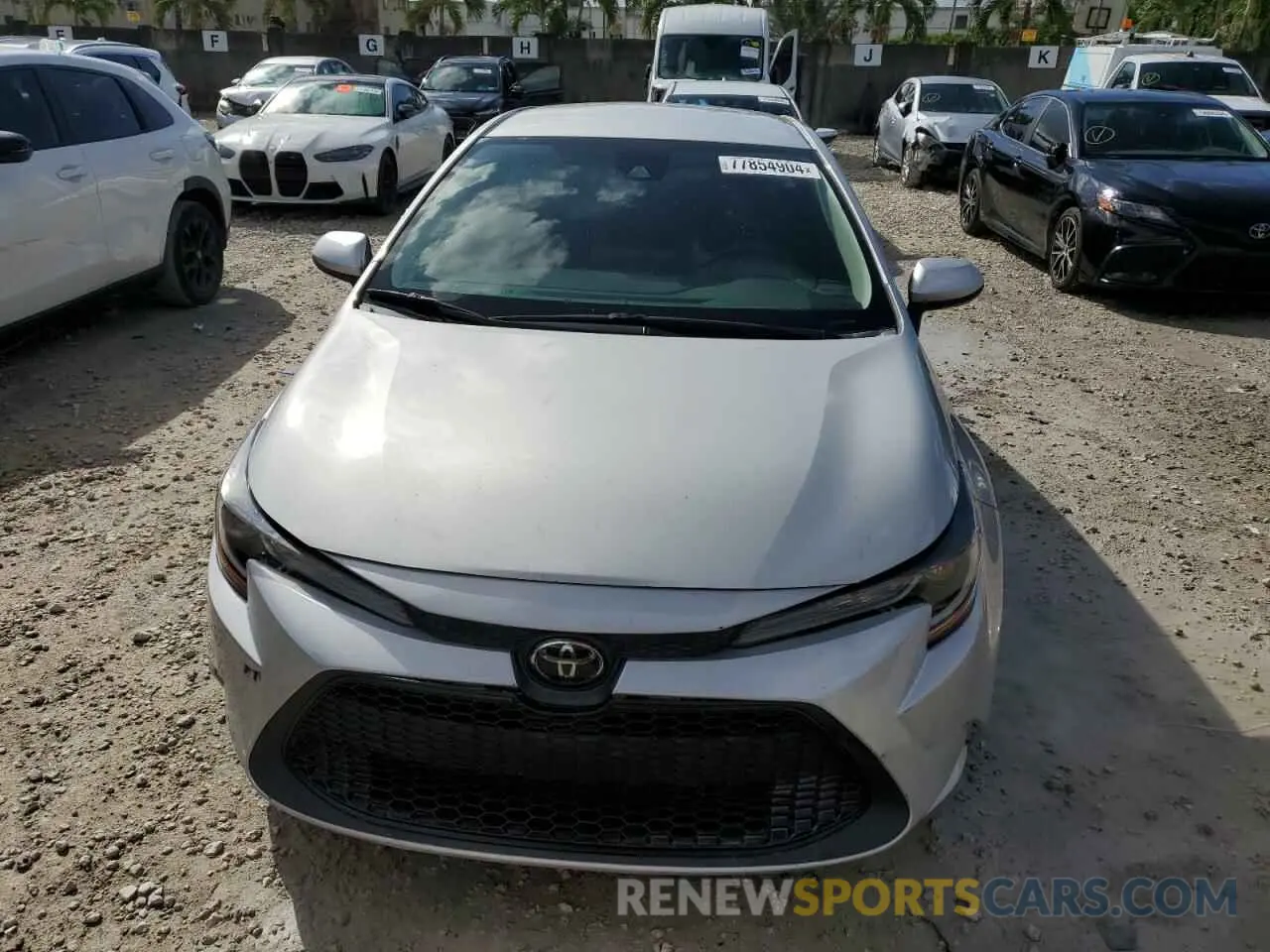5 Photograph of a damaged car 5YFEPMAE6NP289577 TOYOTA COROLLA 2022