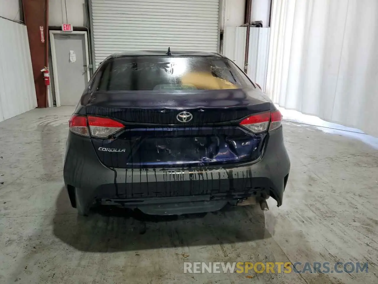6 Photograph of a damaged car 5YFEPMAE6NP291135 TOYOTA COROLLA 2022