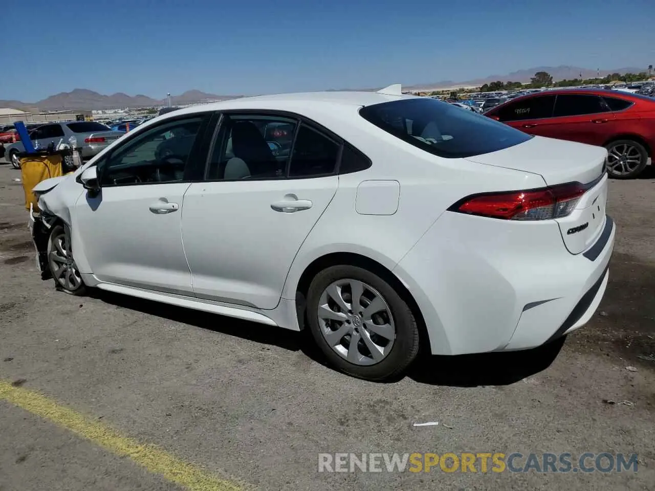 2 Photograph of a damaged car 5YFEPMAE6NP295542 TOYOTA COROLLA 2022