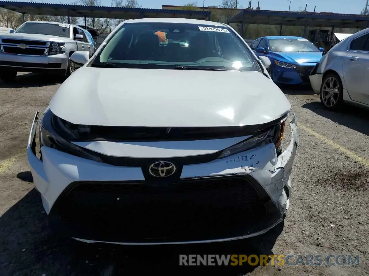 5 Photograph of a damaged car 5YFEPMAE6NP295542 TOYOTA COROLLA 2022