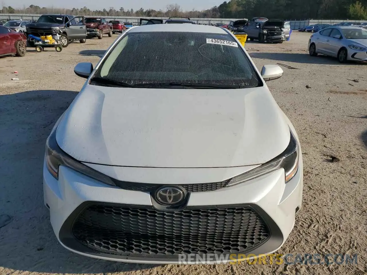 5 Photograph of a damaged car 5YFEPMAE6NP295654 TOYOTA COROLLA 2022