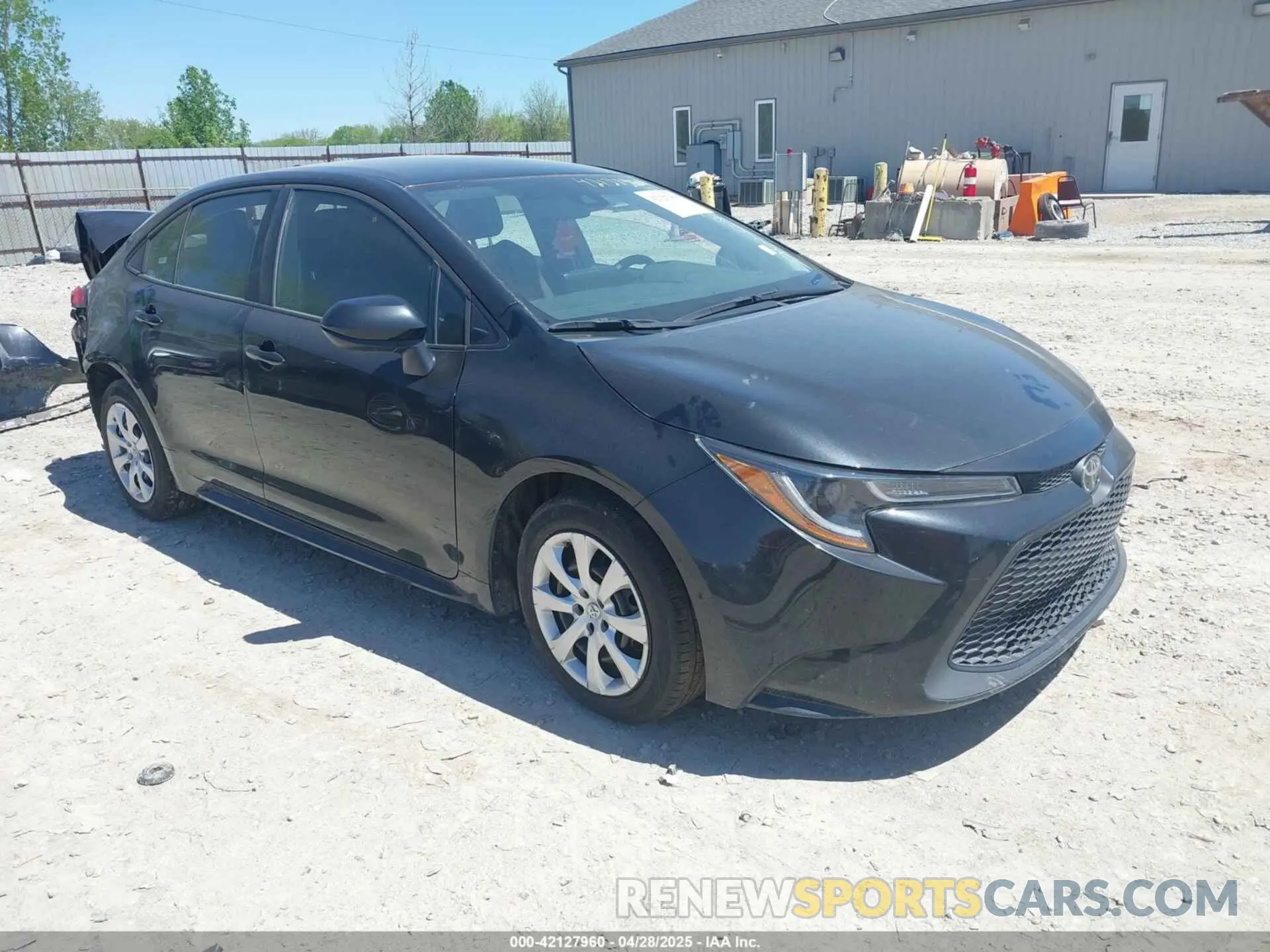 1 Photograph of a damaged car 5YFEPMAE6NP302439 TOYOTA COROLLA 2022