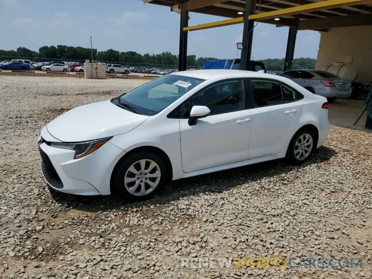 1 Photograph of a damaged car 5YFEPMAE6NP306183 TOYOTA COROLLA 2022