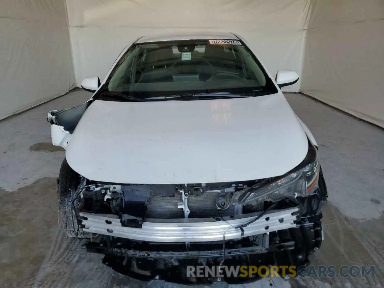 5 Photograph of a damaged car 5YFEPMAE6NP307625 TOYOTA COROLLA 2022