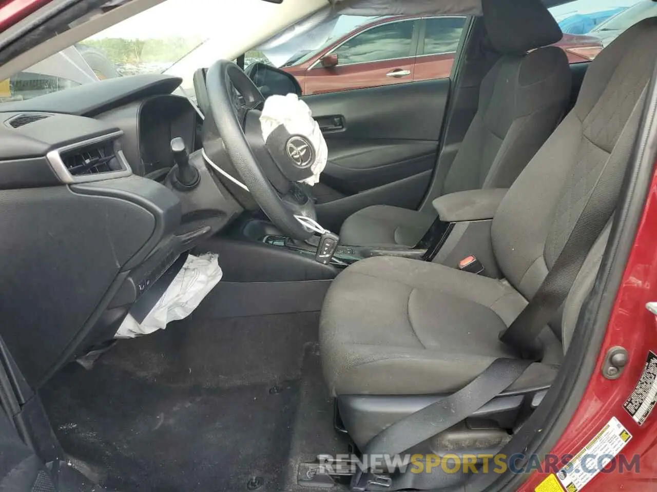 7 Photograph of a damaged car 5YFEPMAE6NP309536 TOYOTA COROLLA 2022