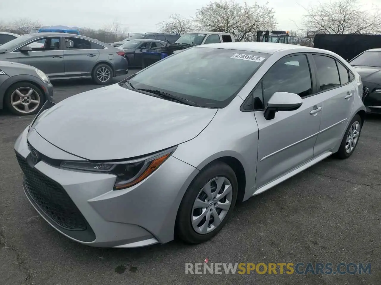 1 Photograph of a damaged car 5YFEPMAE6NP311416 TOYOTA COROLLA 2022