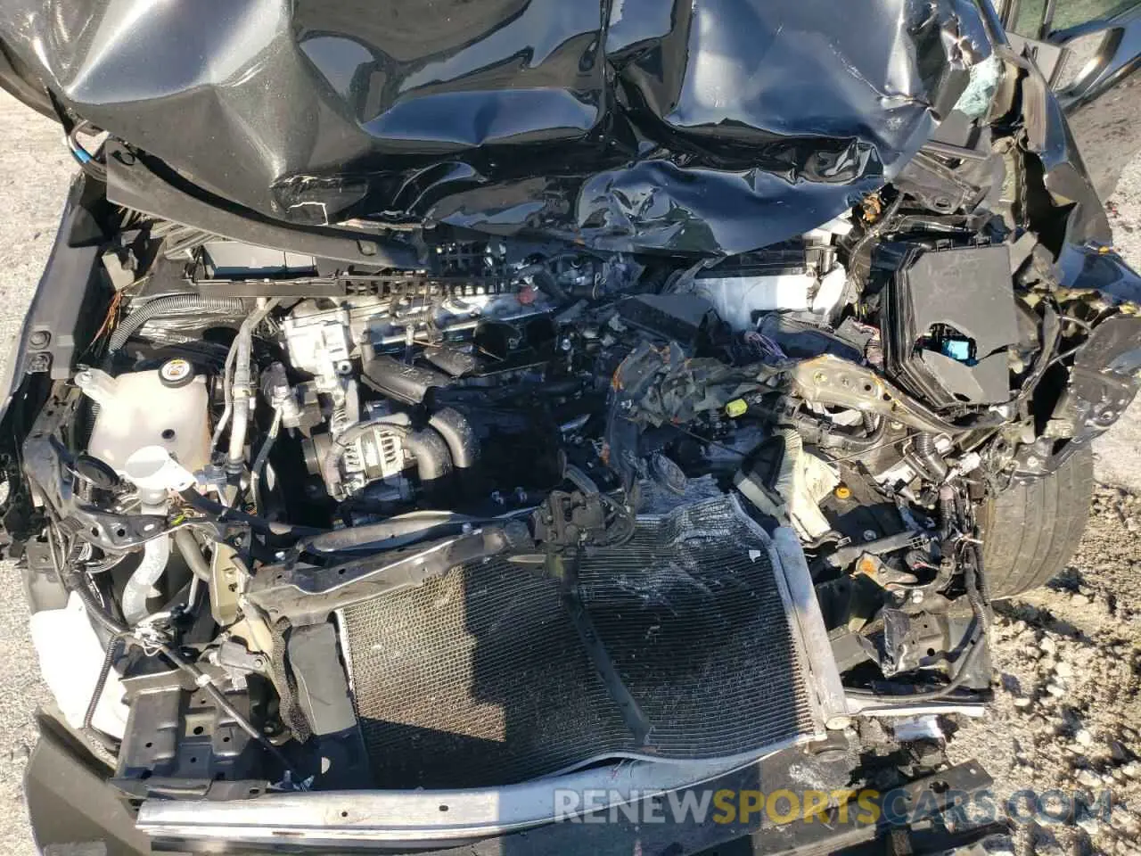 11 Photograph of a damaged car 5YFEPMAE6NP313117 TOYOTA COROLLA 2022