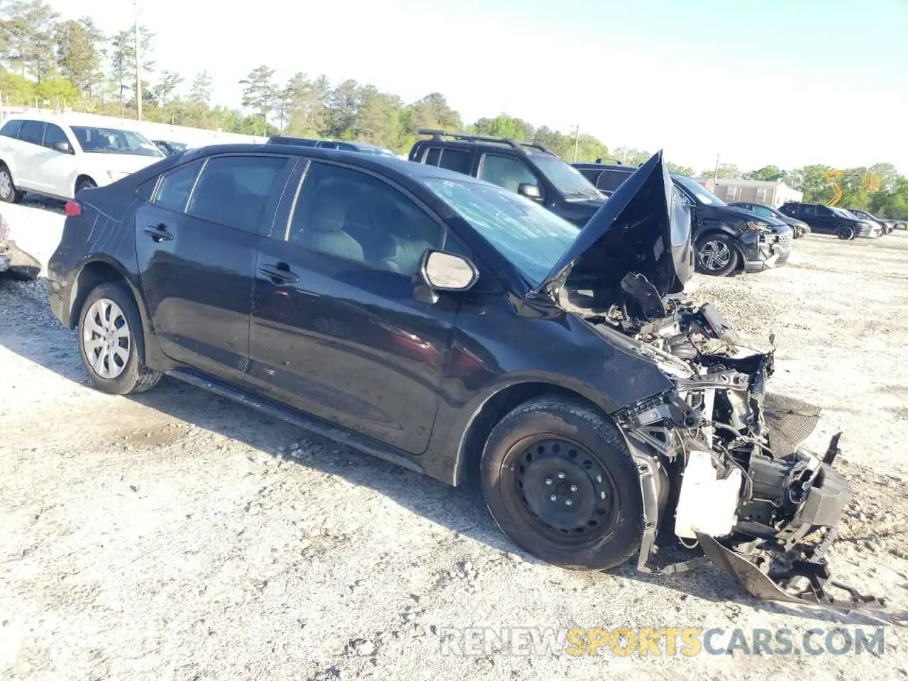 4 Photograph of a damaged car 5YFEPMAE6NP313117 TOYOTA COROLLA 2022