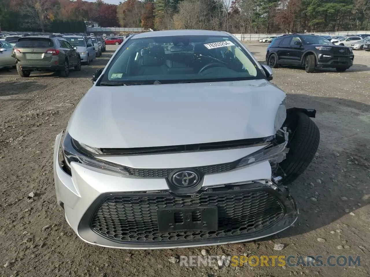 5 Photograph of a damaged car 5YFEPMAE6NP323355 TOYOTA COROLLA 2022