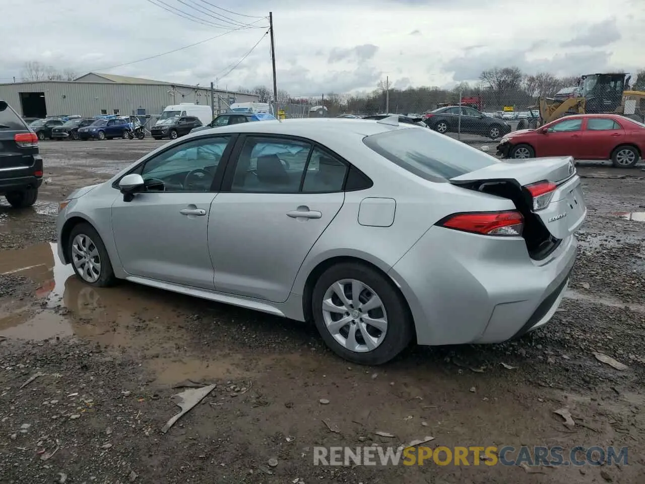 2 Photograph of a damaged car 5YFEPMAE6NP339118 TOYOTA COROLLA 2022