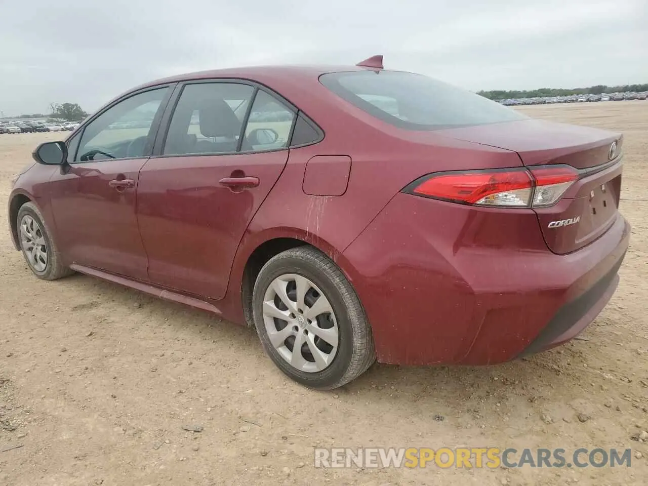 2 Photograph of a damaged car 5YFEPMAE6NP341385 TOYOTA COROLLA 2022
