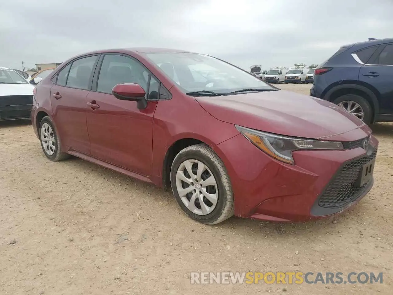 4 Photograph of a damaged car 5YFEPMAE6NP341385 TOYOTA COROLLA 2022