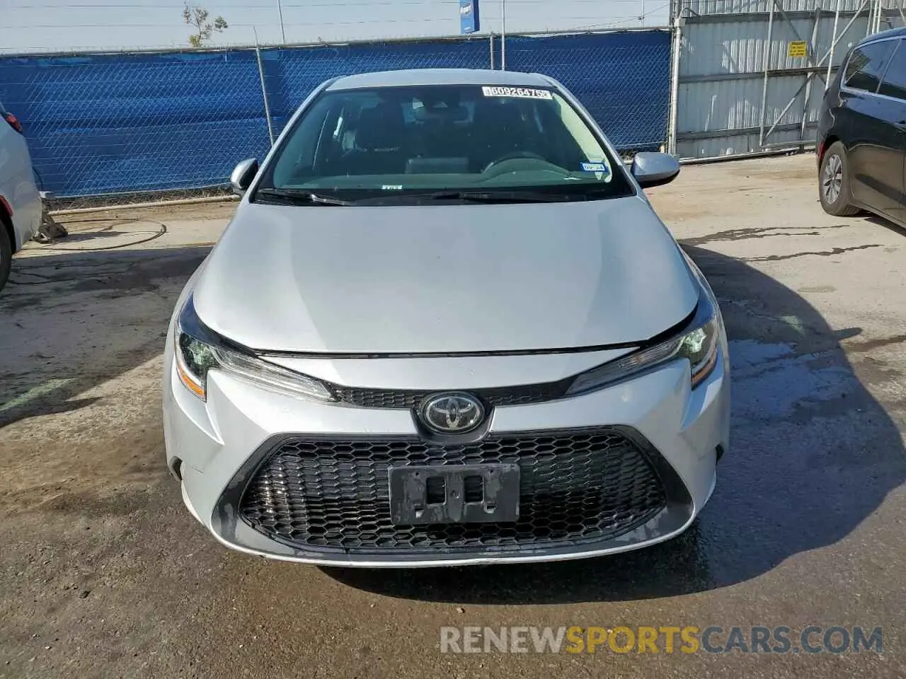 5 Photograph of a damaged car 5YFEPMAE6NP369252 TOYOTA COROLLA 2022