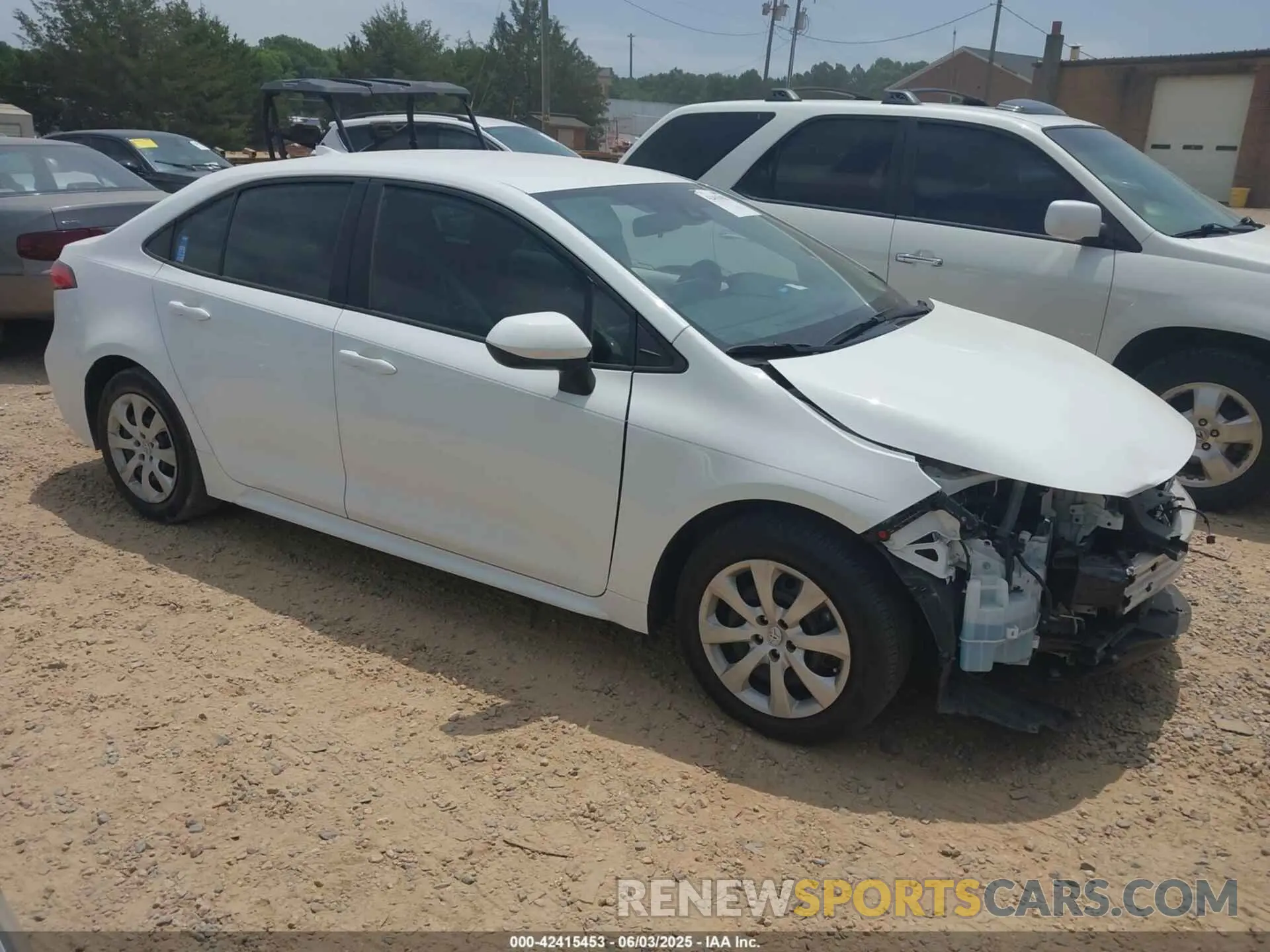 1 Photograph of a damaged car 5YFEPMAE6NP371549 TOYOTA COROLLA 2022