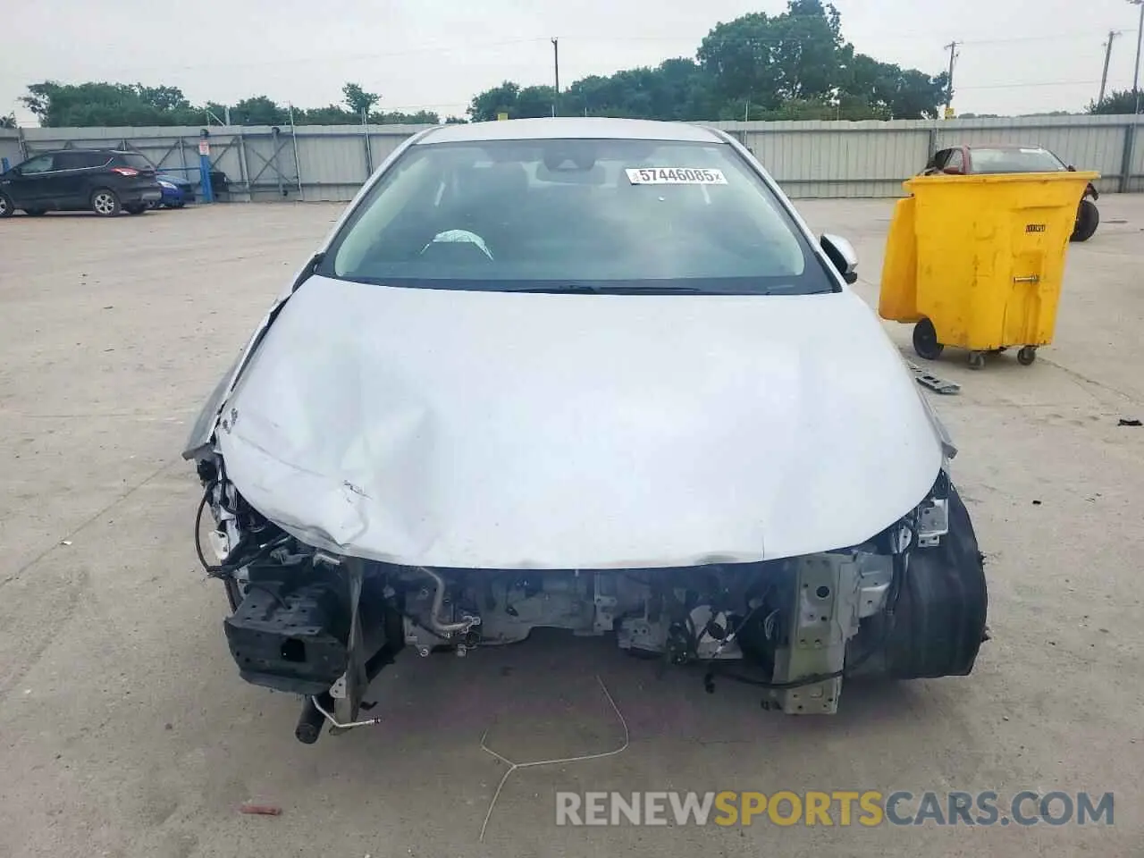 5 Photograph of a damaged car 5YFEPMAE7NP272013 TOYOTA COROLLA 2022