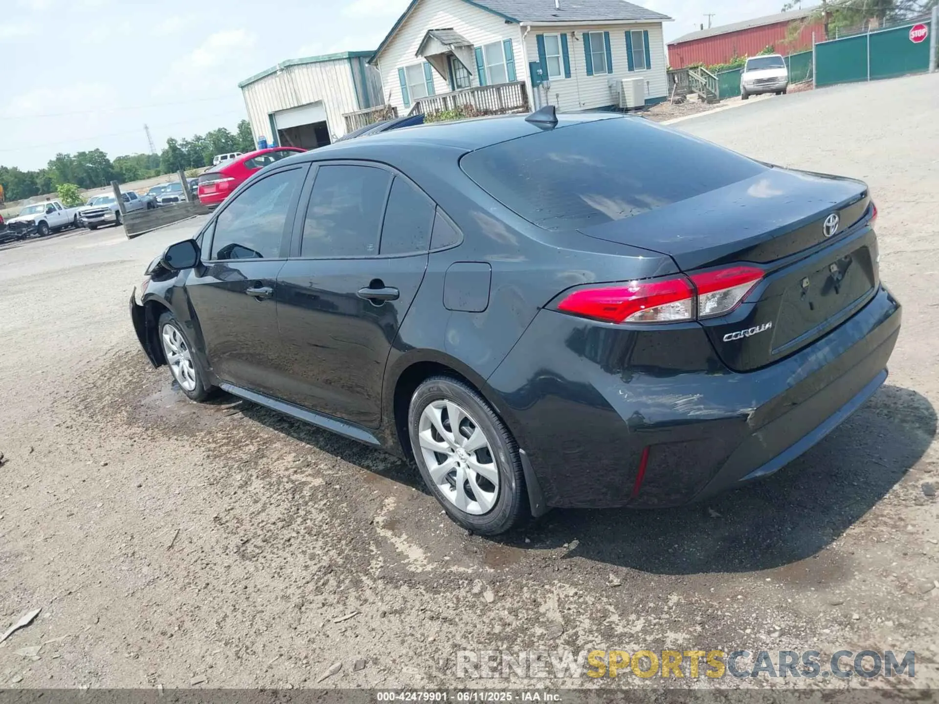 3 Photograph of a damaged car 5YFEPMAE7NP278815 TOYOTA COROLLA 2022