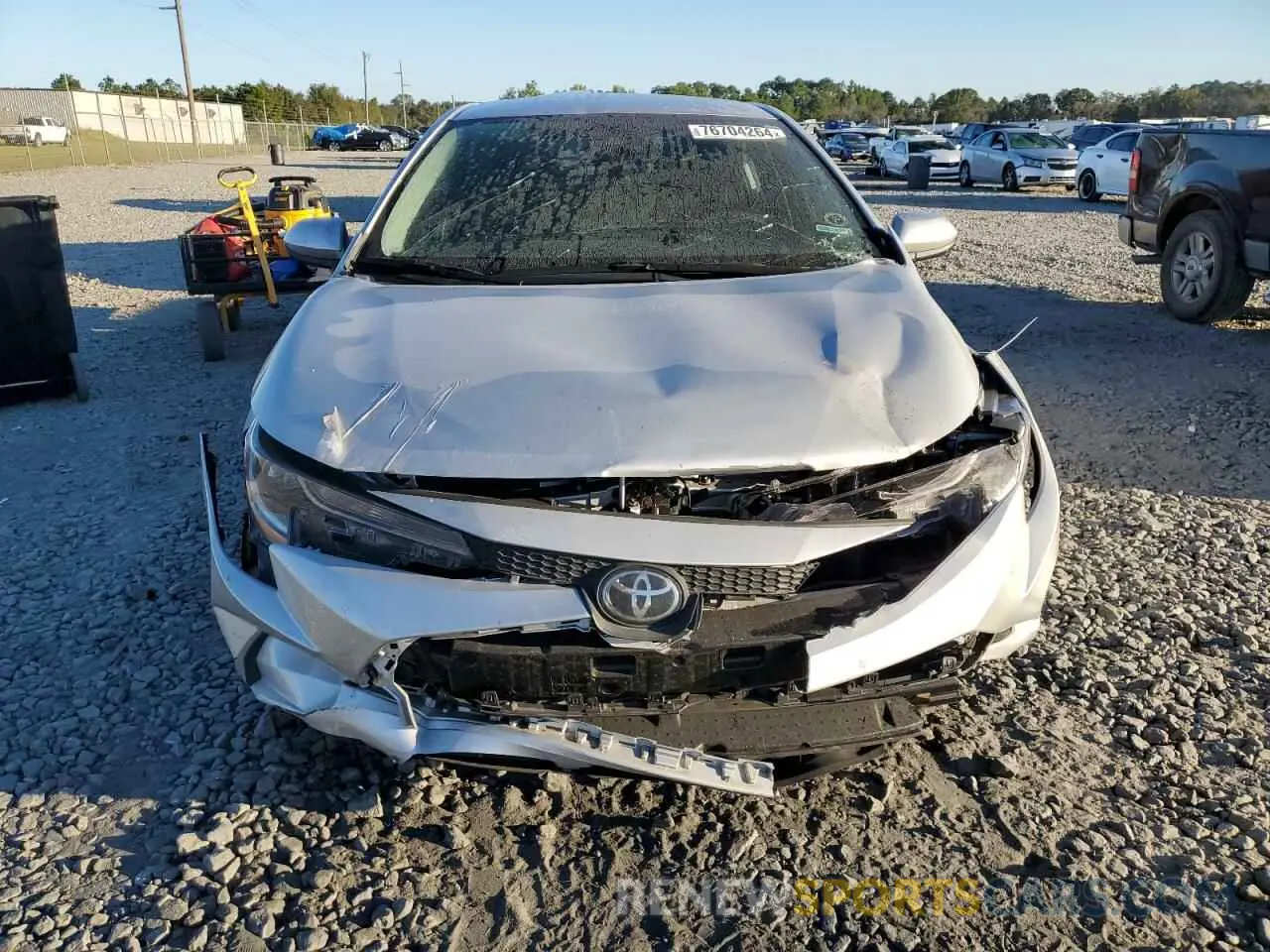 5 Photograph of a damaged car 5YFEPMAE7NP281777 TOYOTA COROLLA 2022
