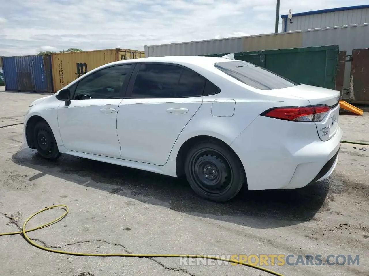 2 Photograph of a damaged car 5YFEPMAE7NP284050 TOYOTA COROLLA 2022
