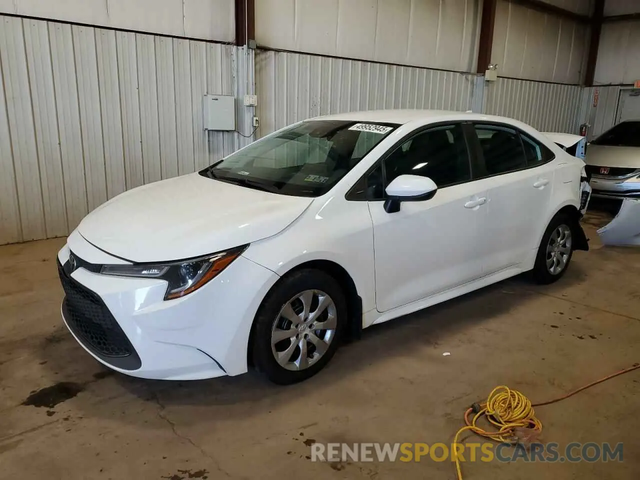 1 Photograph of a damaged car 5YFEPMAE7NP285649 TOYOTA COROLLA 2022