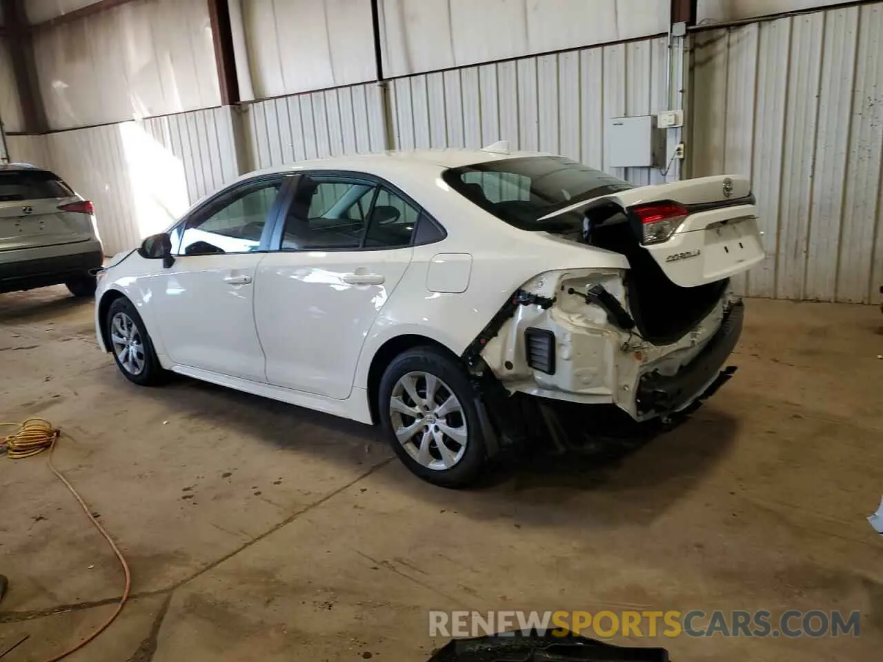 2 Photograph of a damaged car 5YFEPMAE7NP285649 TOYOTA COROLLA 2022