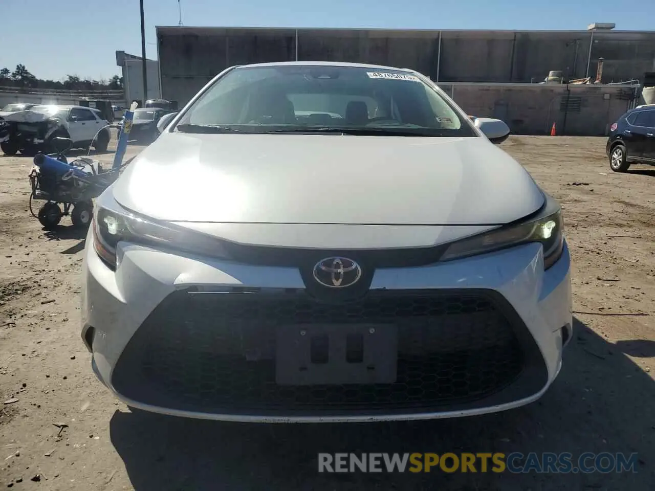 5 Photograph of a damaged car 5YFEPMAE7NP286879 TOYOTA COROLLA 2022
