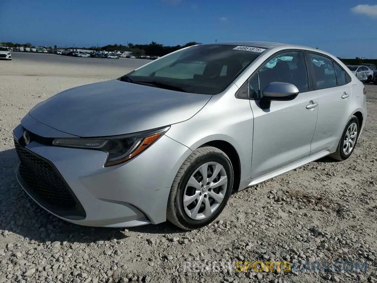 1 Photograph of a damaged car 5YFEPMAE7NP288616 TOYOTA COROLLA 2022
