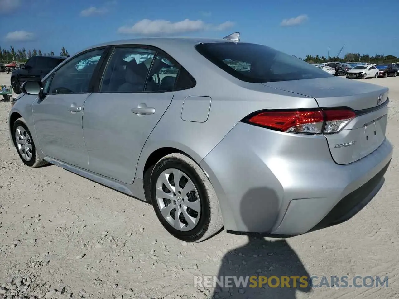 2 Photograph of a damaged car 5YFEPMAE7NP288616 TOYOTA COROLLA 2022