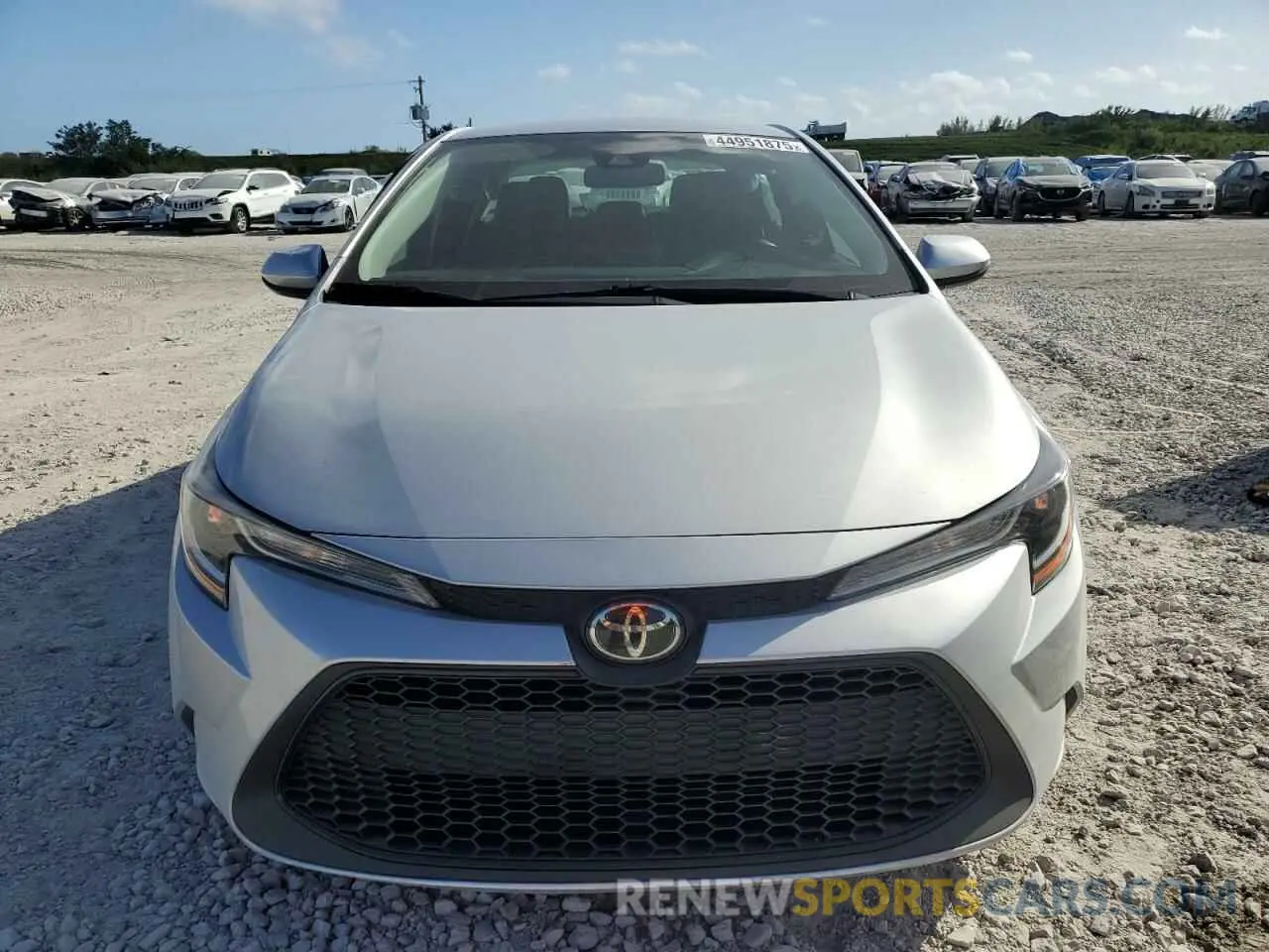 5 Photograph of a damaged car 5YFEPMAE7NP288616 TOYOTA COROLLA 2022