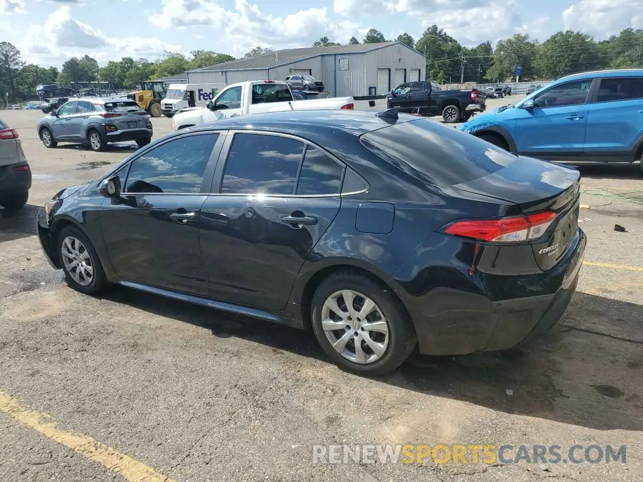 2 Photograph of a damaged car 5YFEPMAE7NP290009 TOYOTA COROLLA 2022