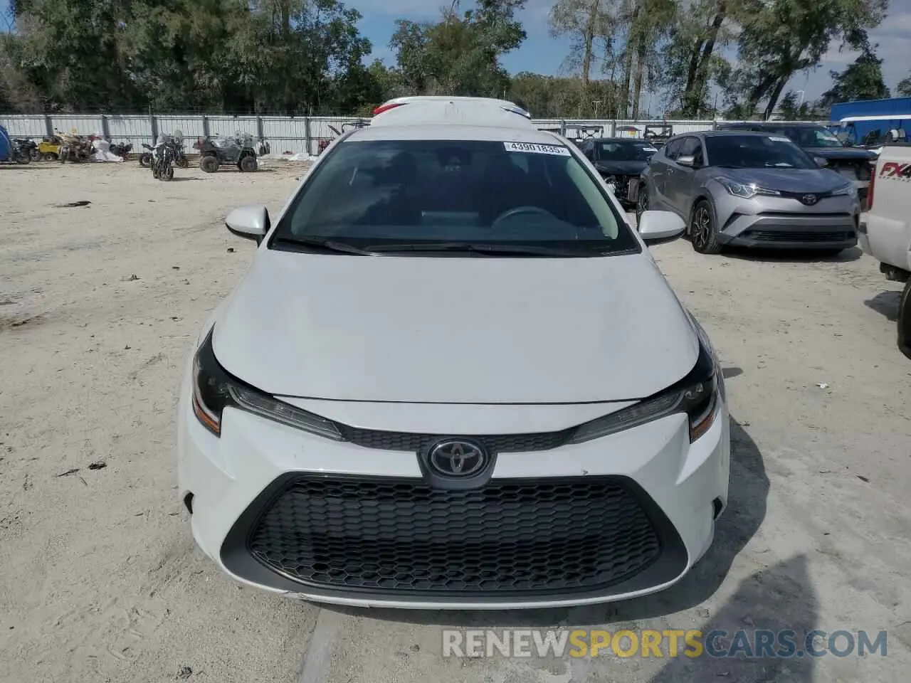 5 Photograph of a damaged car 5YFEPMAE7NP298577 TOYOTA COROLLA 2022