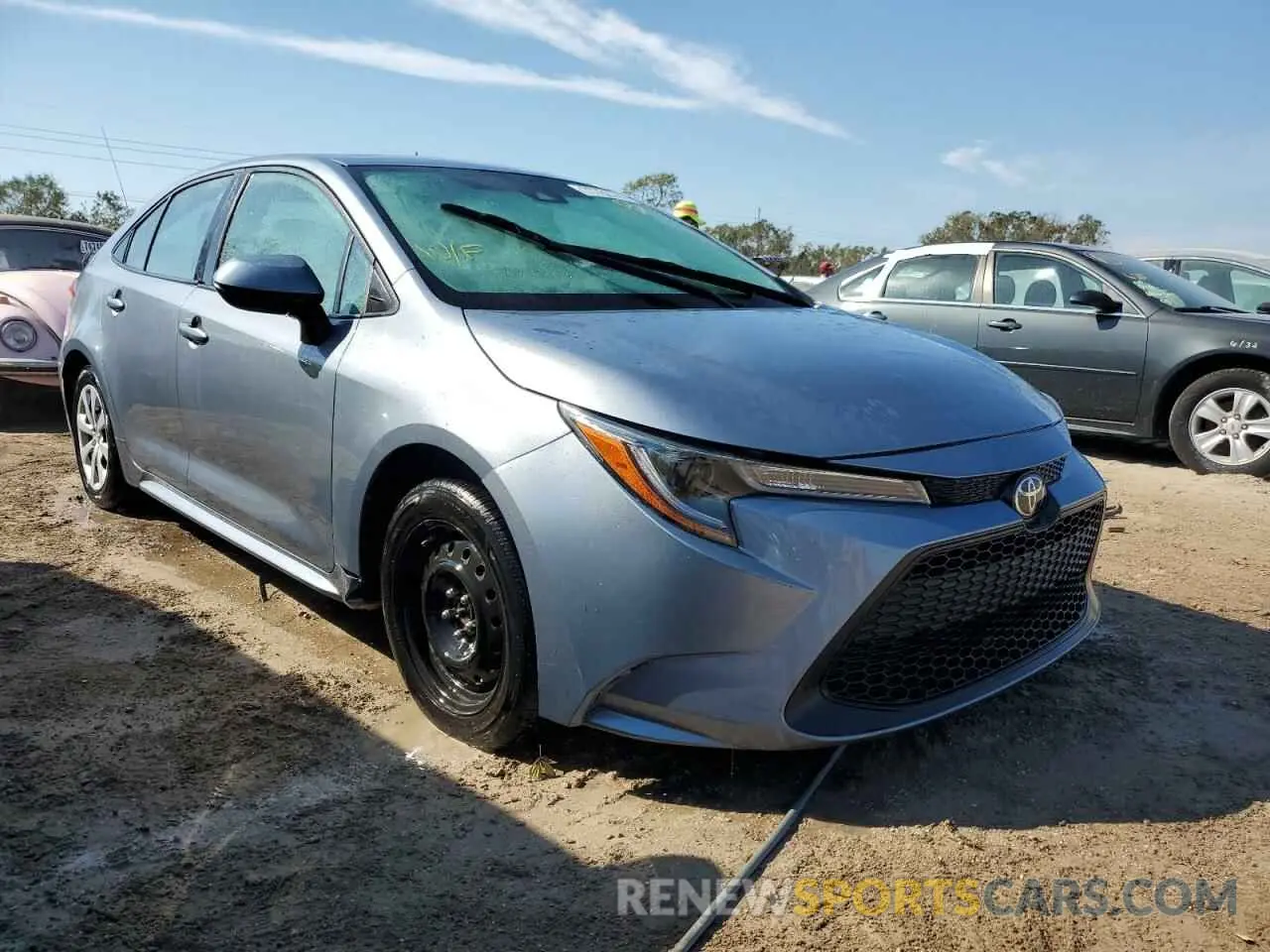 4 Photograph of a damaged car 5YFEPMAE7NP299518 TOYOTA COROLLA 2022