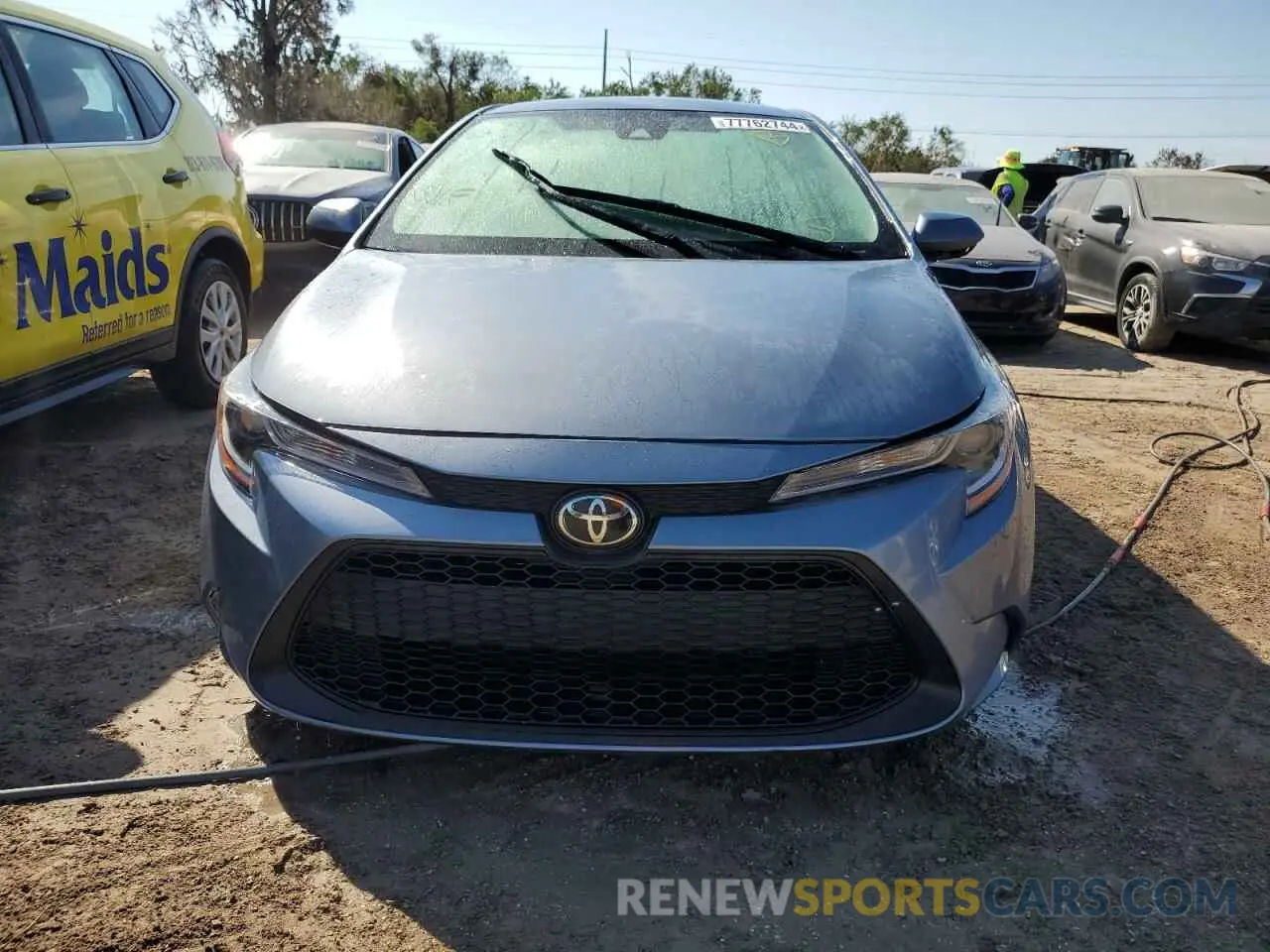 5 Photograph of a damaged car 5YFEPMAE7NP299518 TOYOTA COROLLA 2022