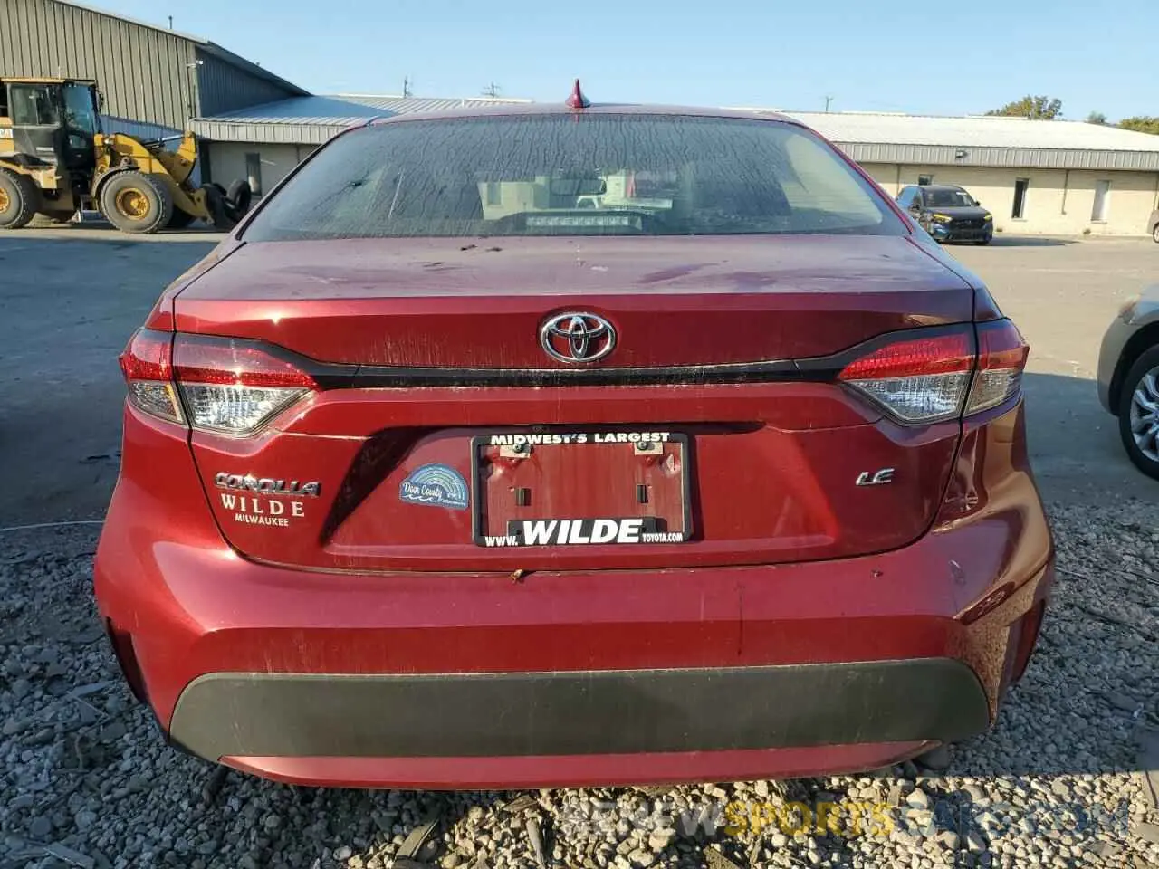 6 Photograph of a damaged car 5YFEPMAE7NP323591 TOYOTA COROLLA 2022