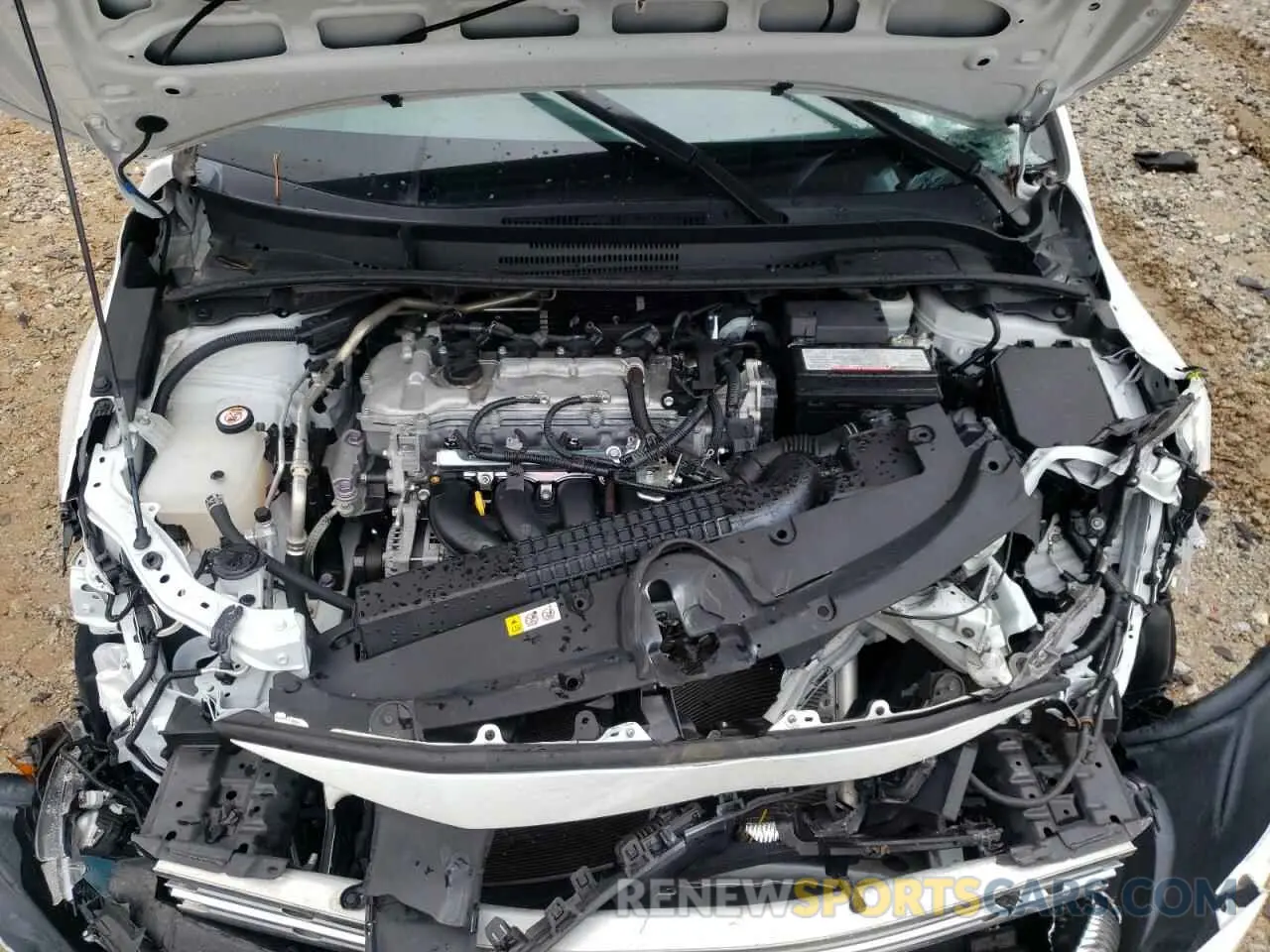 11 Photograph of a damaged car 5YFEPMAE7NP325633 TOYOTA COROLLA 2022