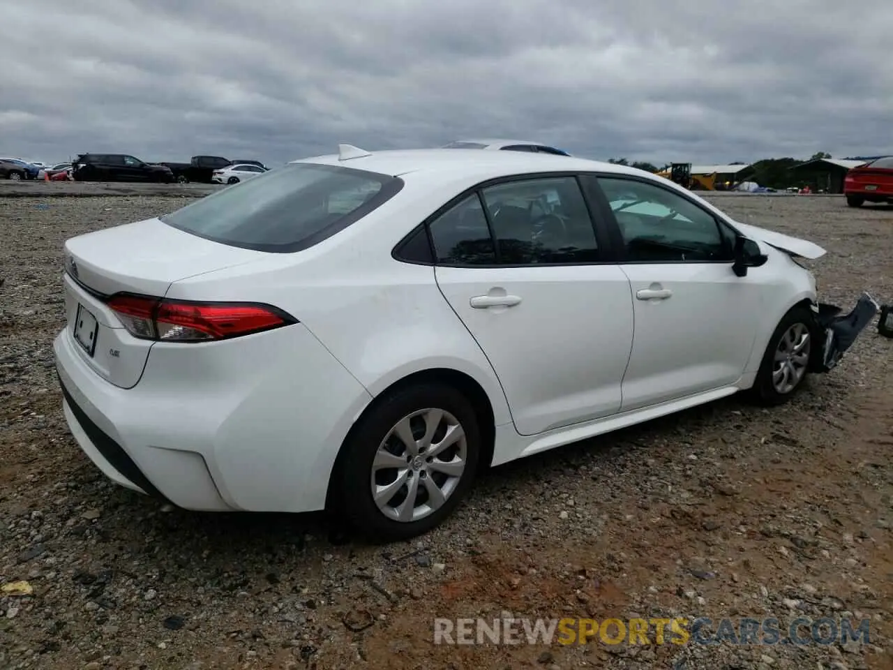 3 Photograph of a damaged car 5YFEPMAE7NP325633 TOYOTA COROLLA 2022
