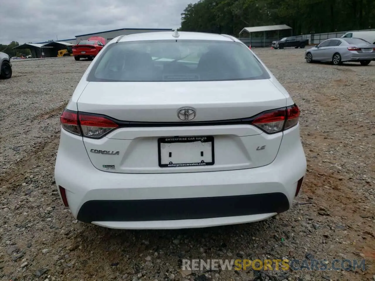 6 Photograph of a damaged car 5YFEPMAE7NP325633 TOYOTA COROLLA 2022
