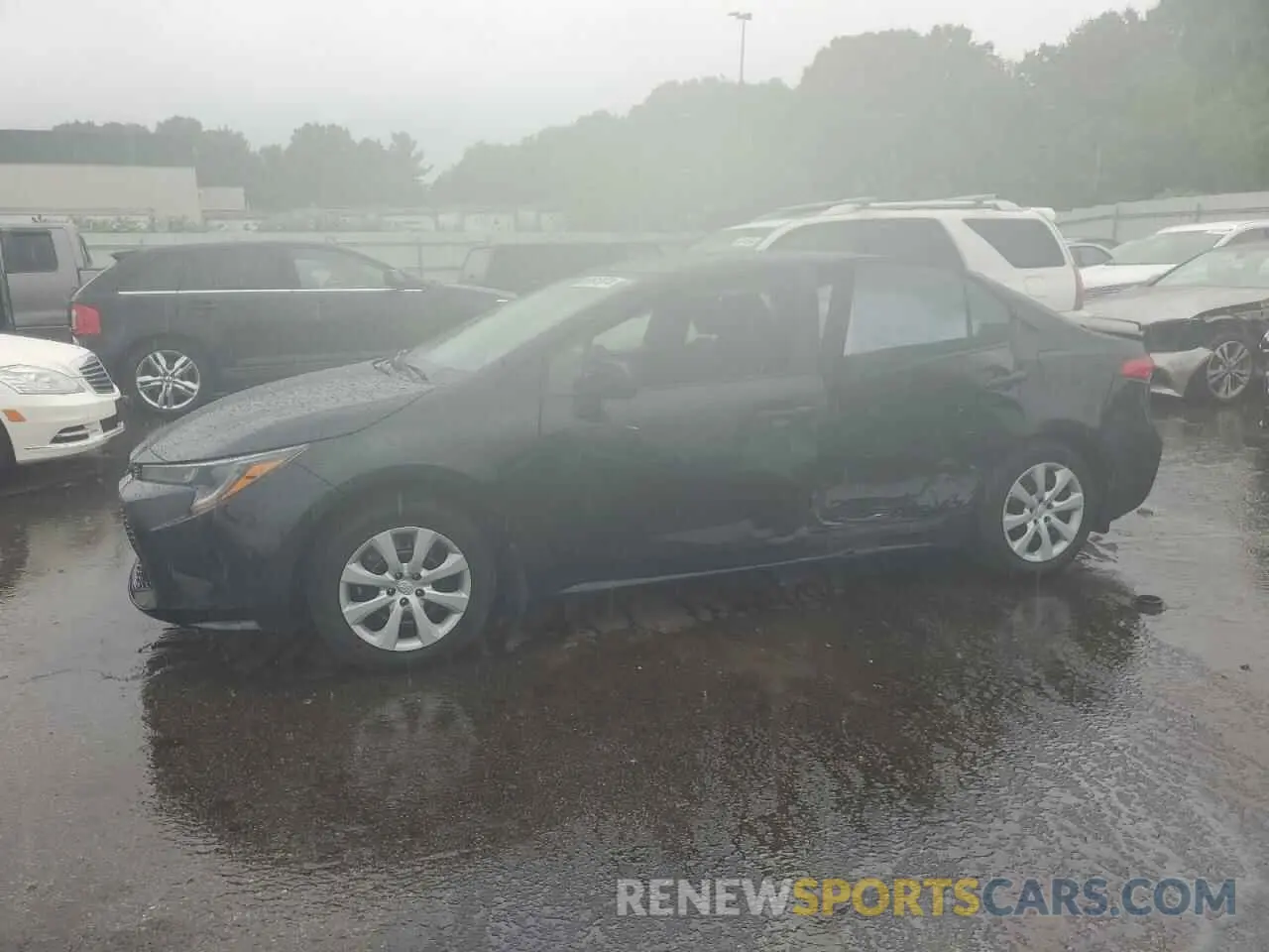 1 Photograph of a damaged car 5YFEPMAE7NP327110 TOYOTA COROLLA 2022