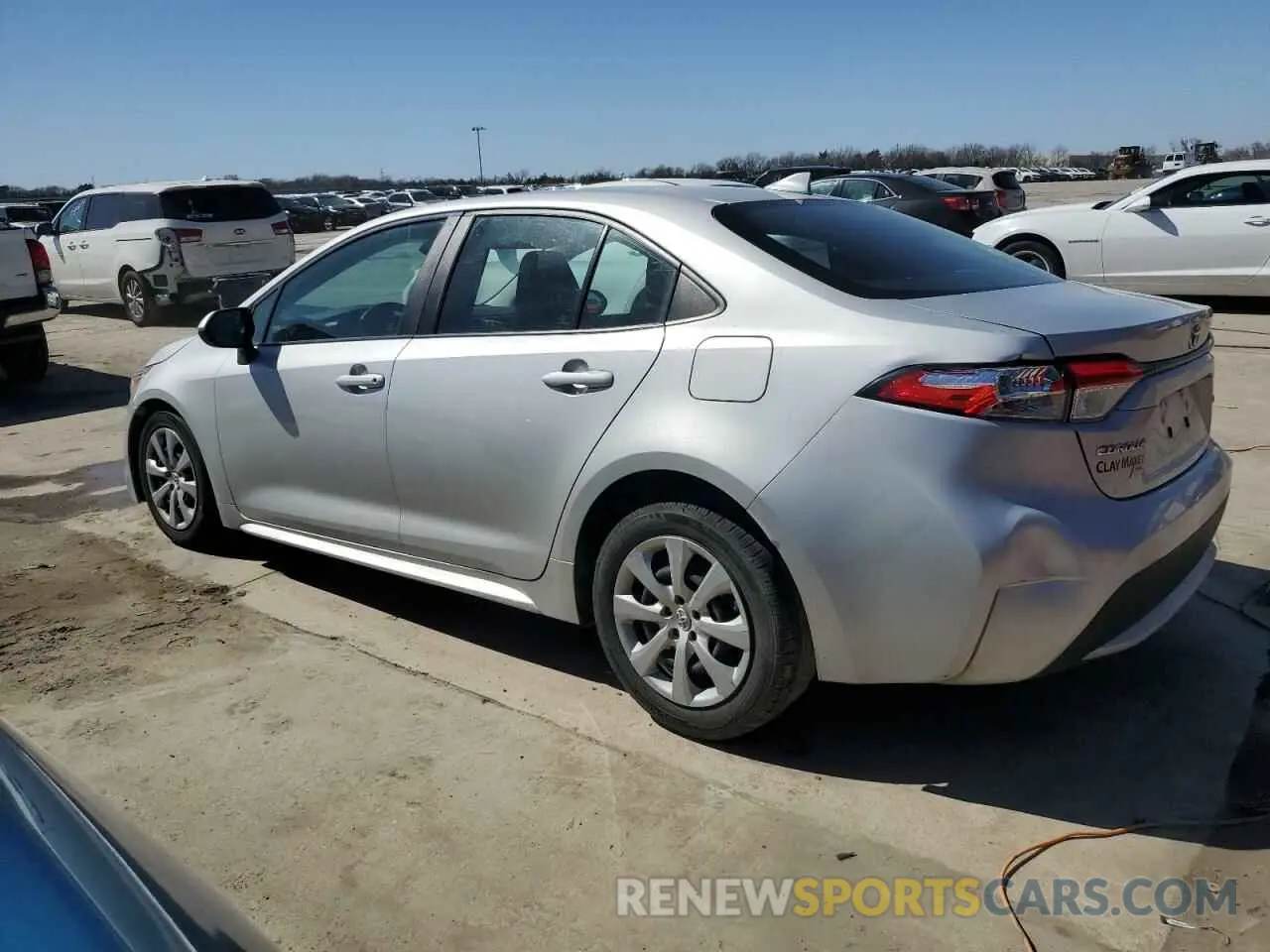 2 Photograph of a damaged car 5YFEPMAE7NP334168 TOYOTA COROLLA 2022