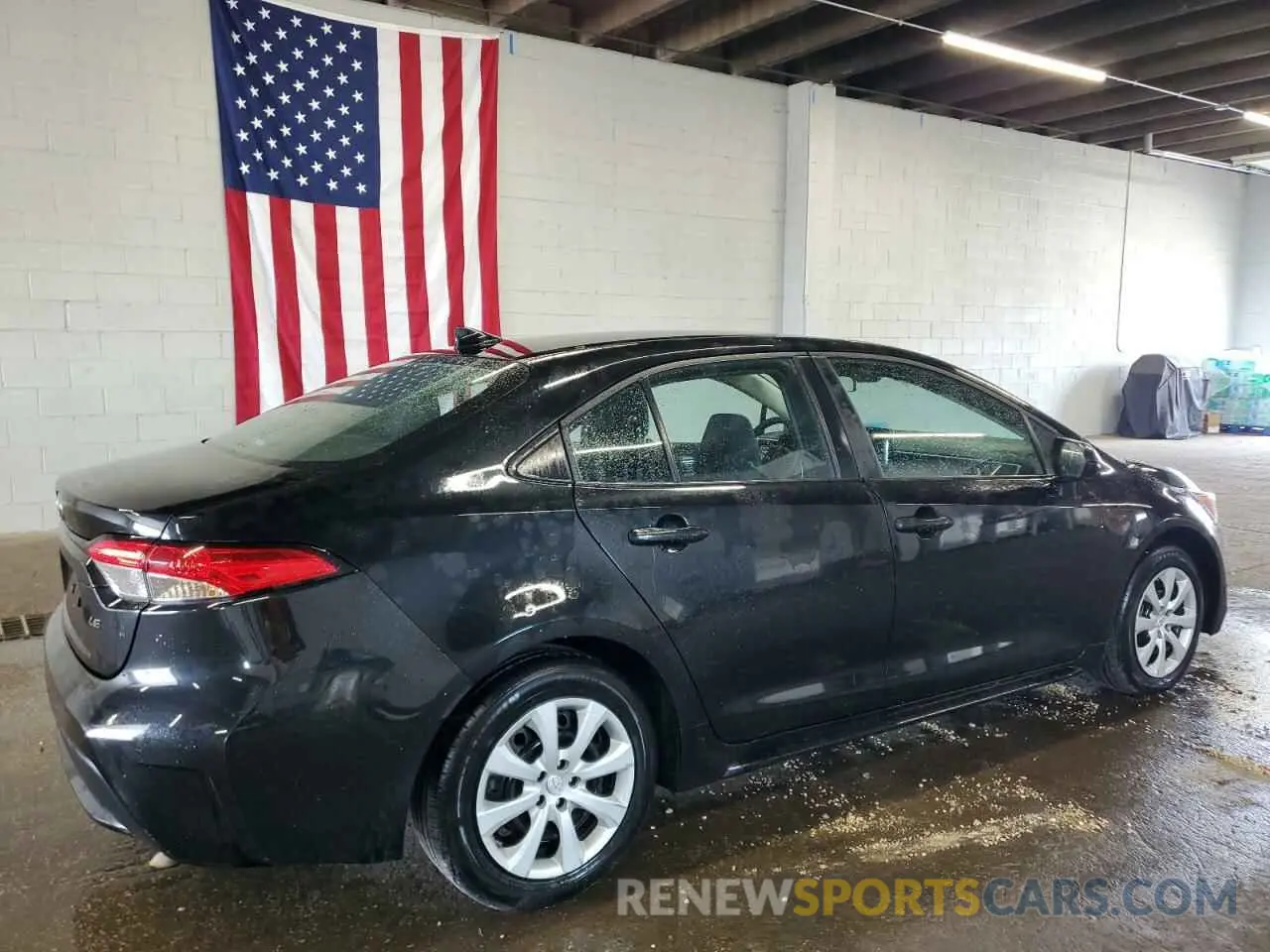 3 Photograph of a damaged car 5YFEPMAE7NP344747 TOYOTA COROLLA 2022