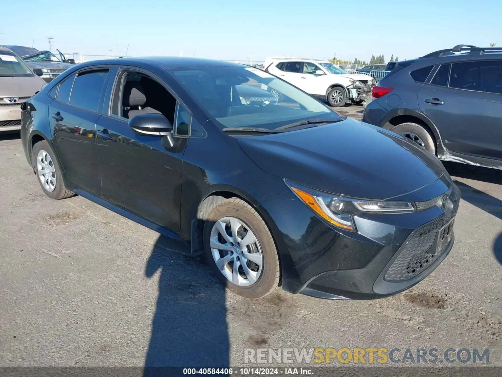 1 Photograph of a damaged car 5YFEPMAE7NP356719 TOYOTA COROLLA 2022