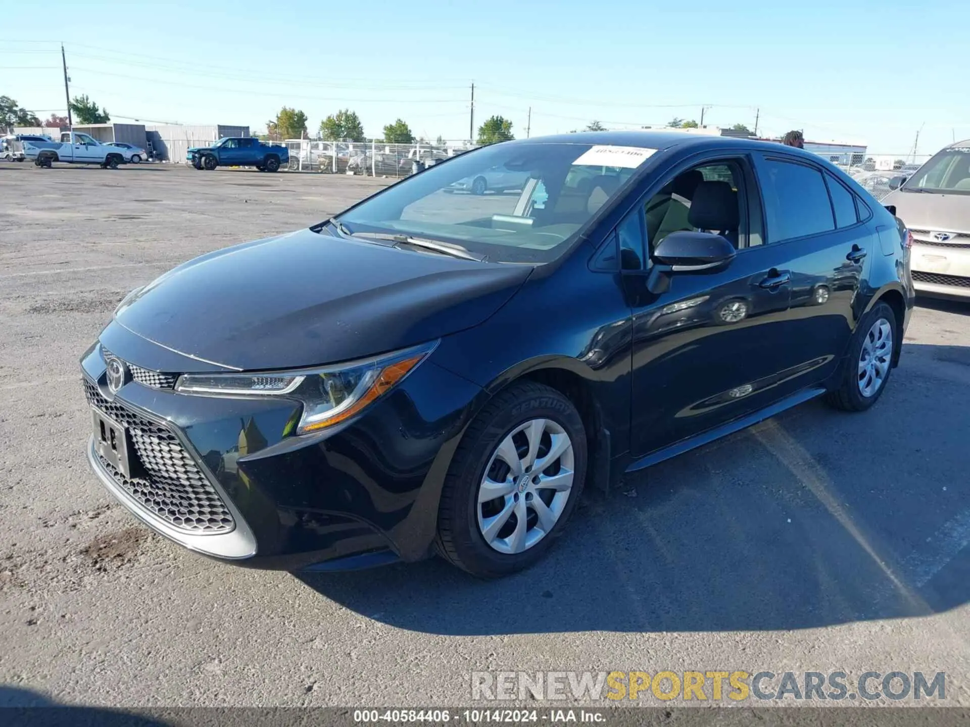 2 Photograph of a damaged car 5YFEPMAE7NP356719 TOYOTA COROLLA 2022