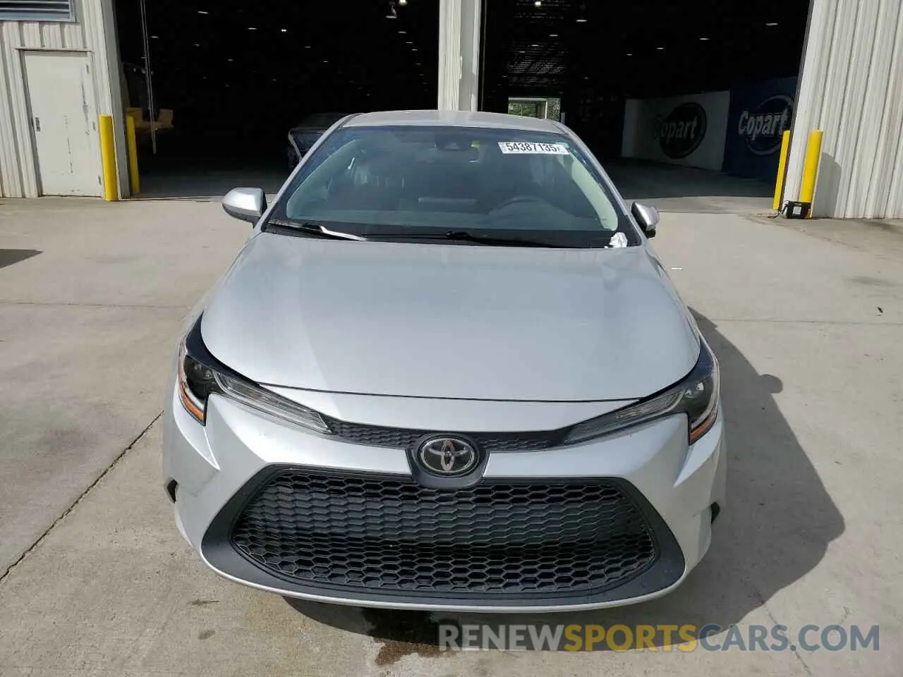 5 Photograph of a damaged car 5YFEPMAE7NP361192 TOYOTA COROLLA 2022