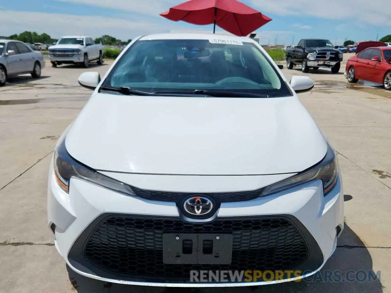 5 Photograph of a damaged car 5YFEPMAE7NP363394 TOYOTA COROLLA 2022