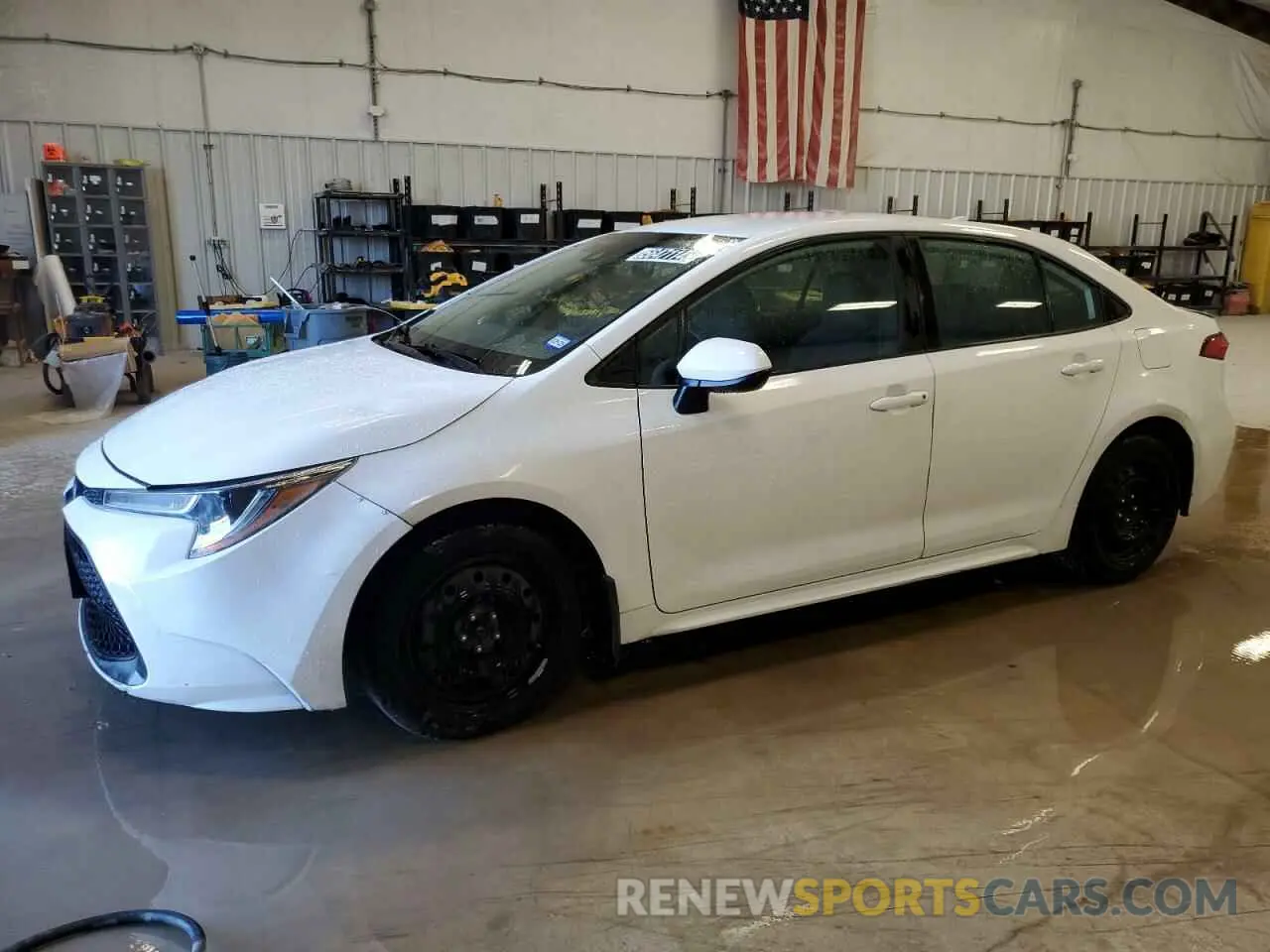 1 Photograph of a damaged car 5YFEPMAE7NP380289 TOYOTA COROLLA 2022