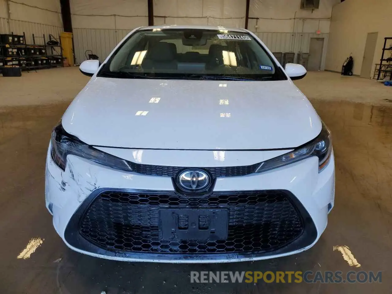 5 Photograph of a damaged car 5YFEPMAE7NP380289 TOYOTA COROLLA 2022