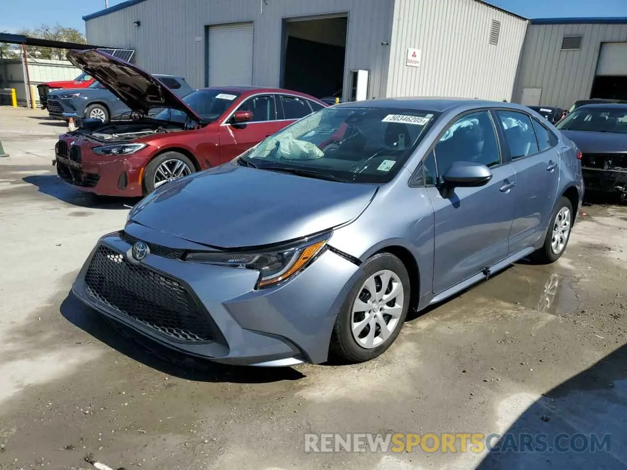 1 Photograph of a damaged car 5YFEPMAE7NP383953 TOYOTA COROLLA 2022