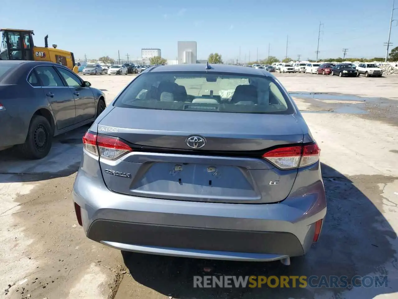 6 Photograph of a damaged car 5YFEPMAE7NP383953 TOYOTA COROLLA 2022